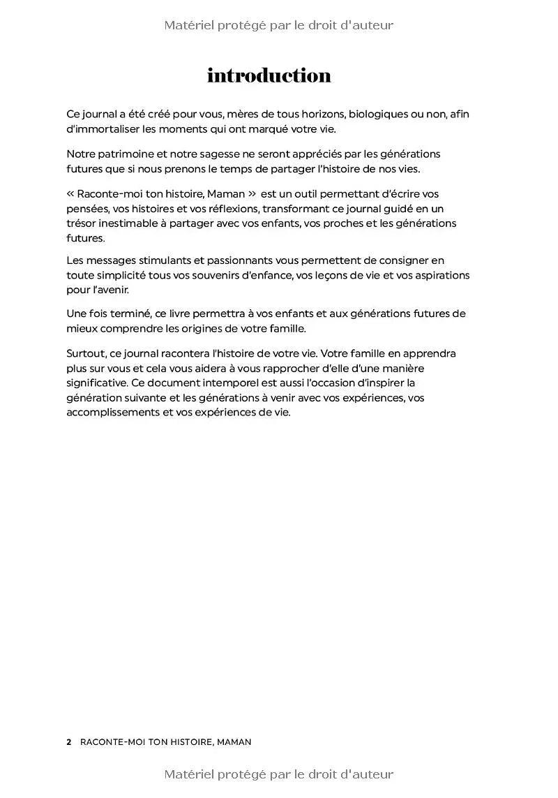 Page d'introduction d'un journal intime, idée cadeau anniversaire maman, cadeau maman anniversaire