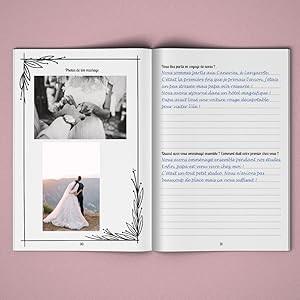 Carnet souvenir avec photo à coller – cadeau sentimental mère-fille