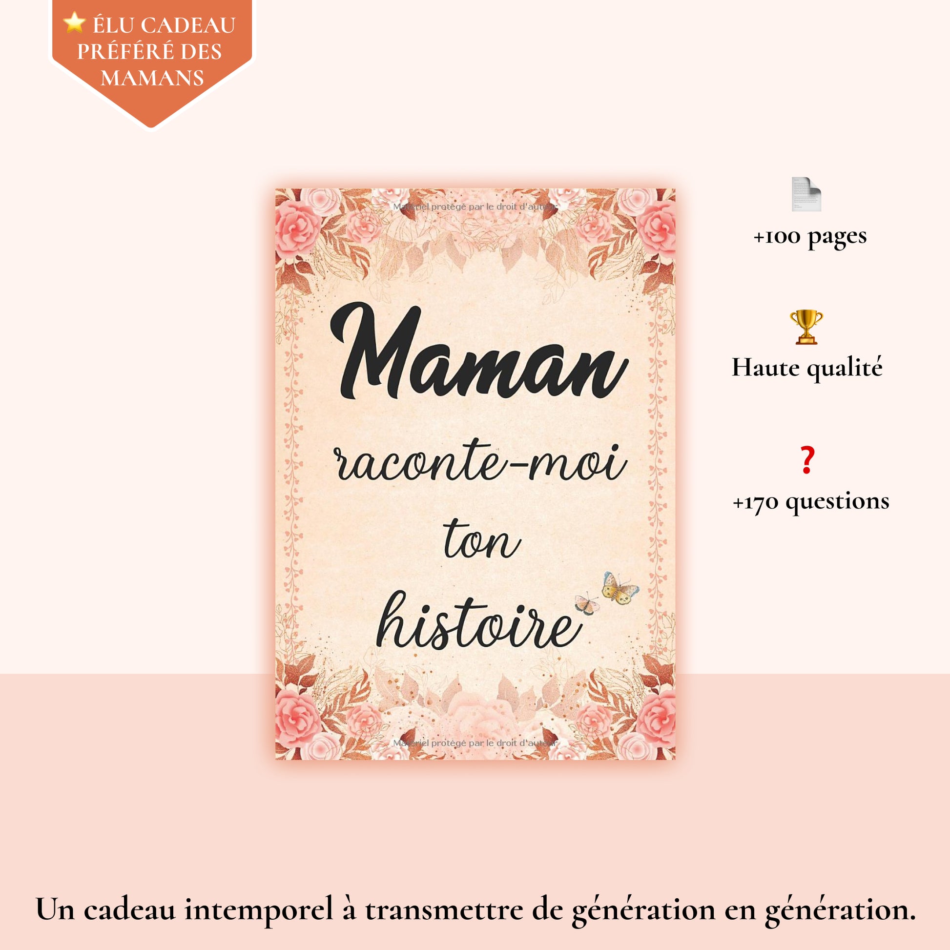 couverture carnet maman raconte moi ton histoire version moderne avec avantages